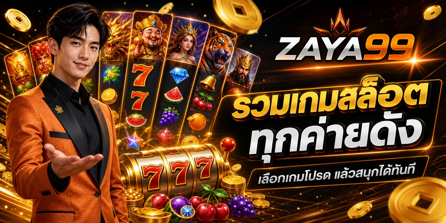 สล็อตออนไลน์ ZAYA99 รวมเกมทุกค่ายดัง